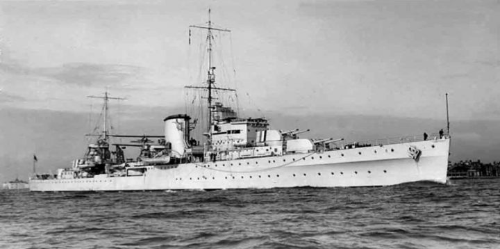 L'HMS Achilles